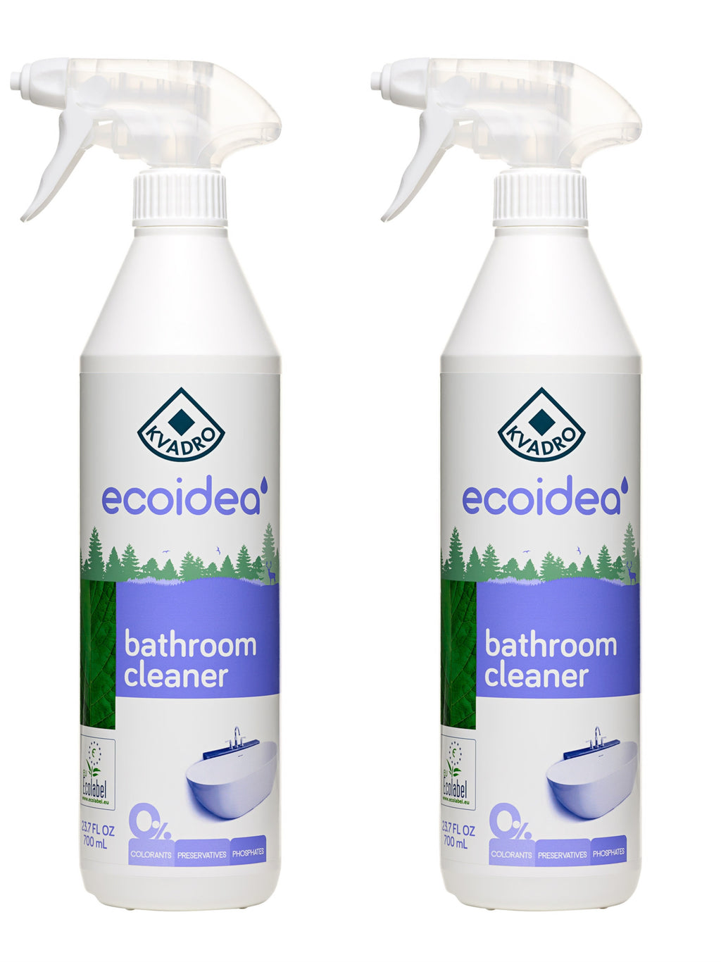 ecoidea Bathroom Cleaner 23.7 FL OZ 2 PACK