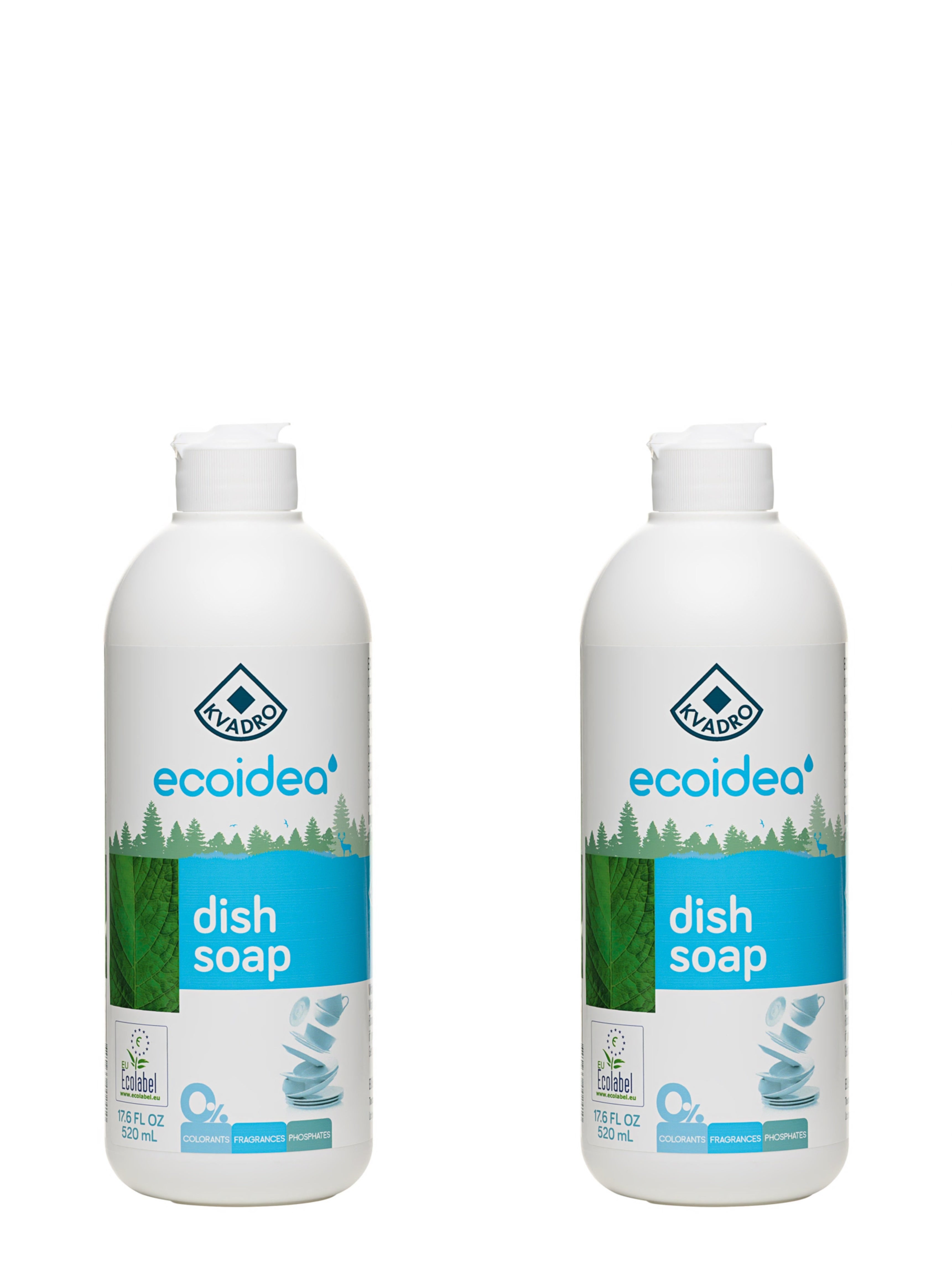 ecoidea Dish Soap 17.6 FL OZ 2 PACK